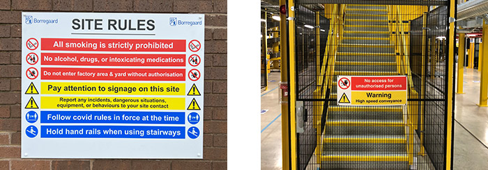 Health & Safety Signs For Warehouses