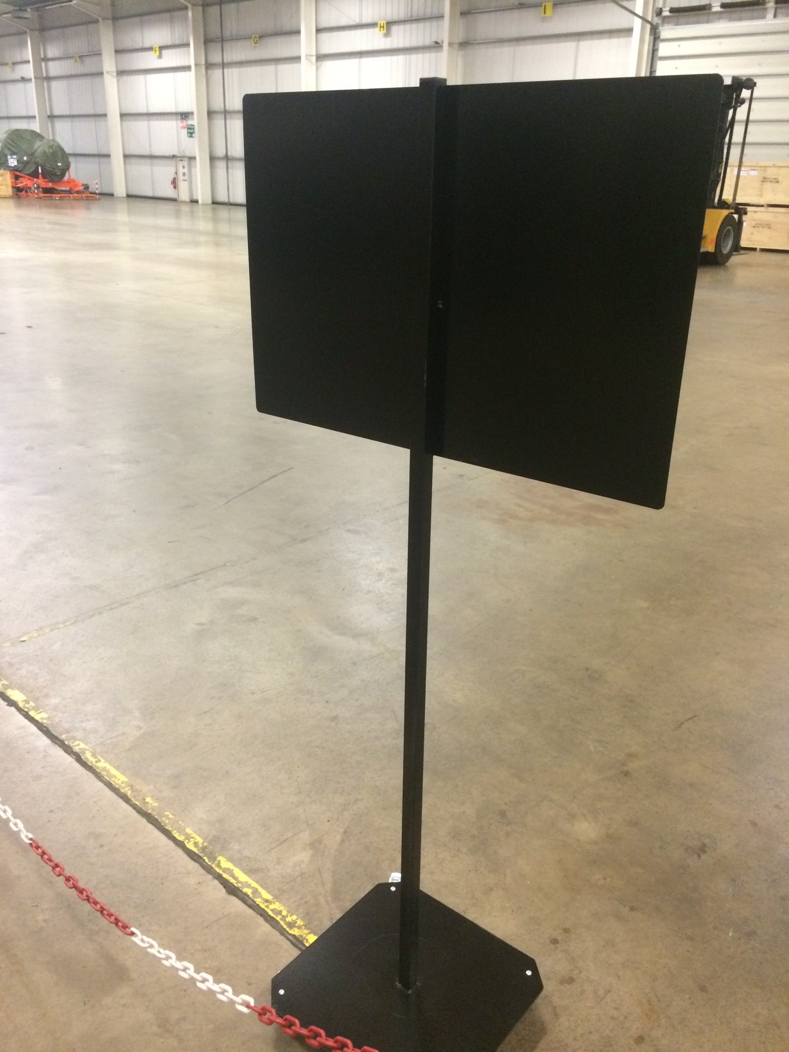 Free standing bus stop signs