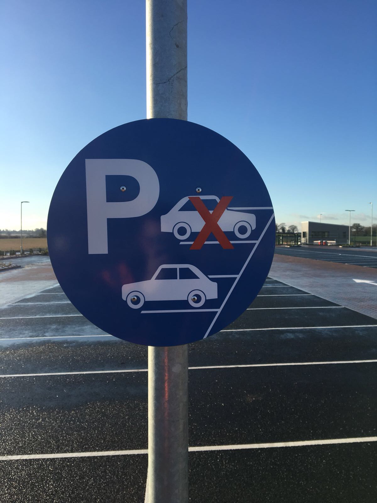Car park sign