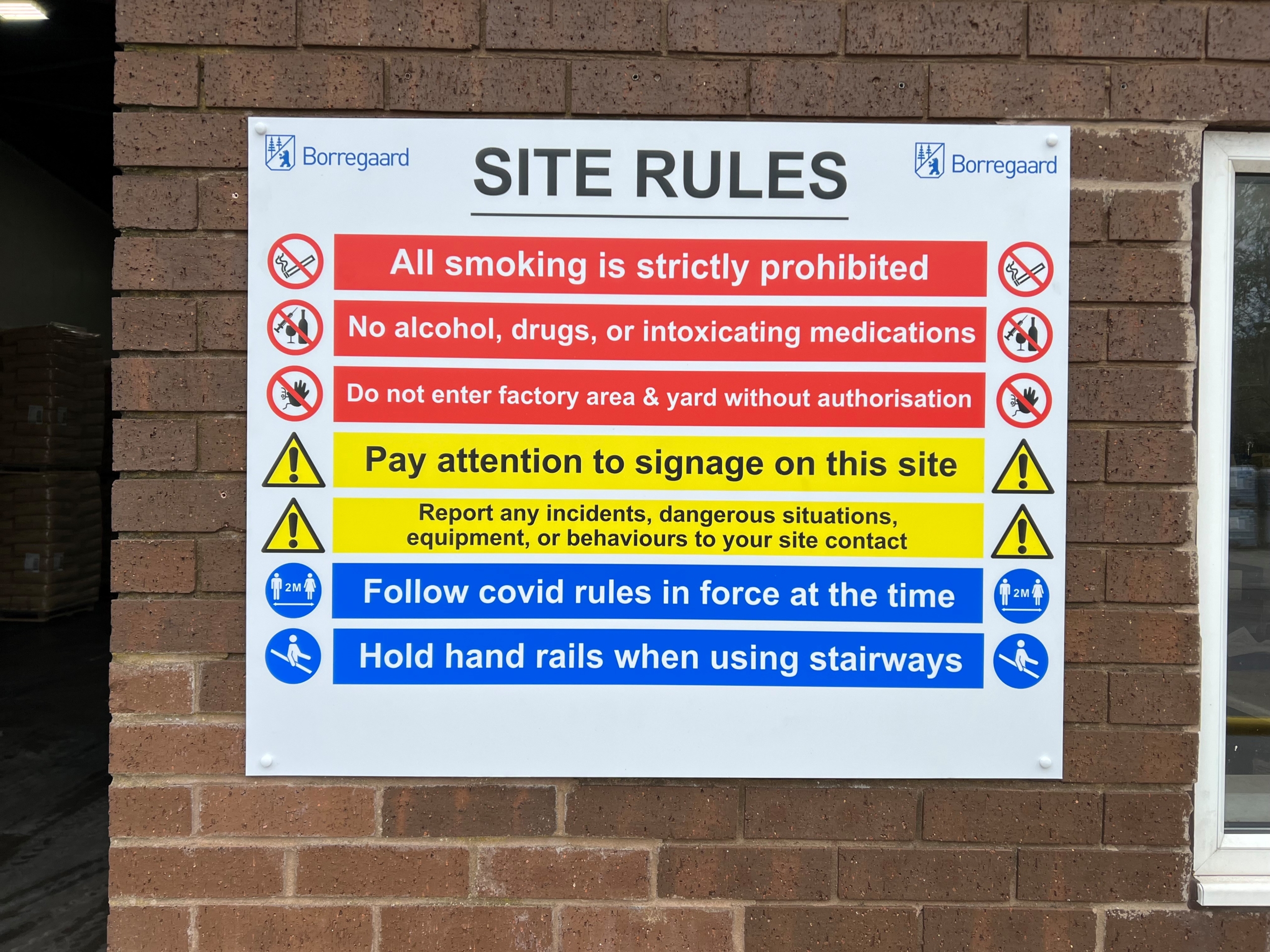external sign