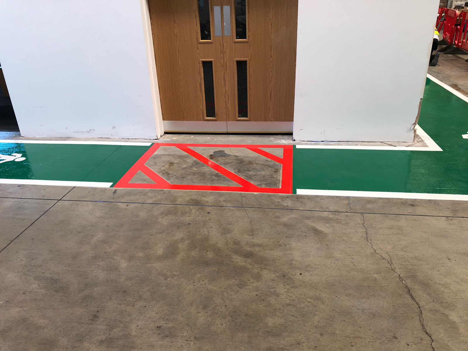 unprepared floor marking 3